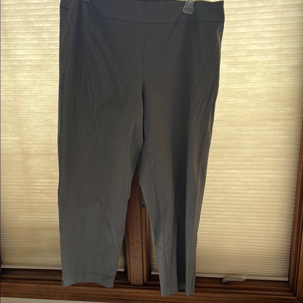 Gray Cropped Pants